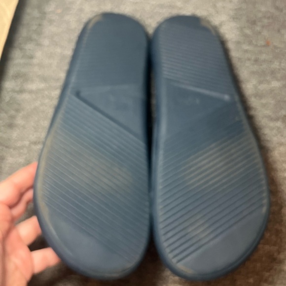 Lacoste Blue Slide Sandals Size 12 - Picture 6 of 9